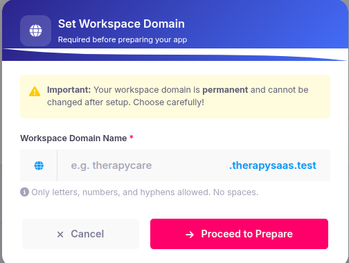 Set Your Domain